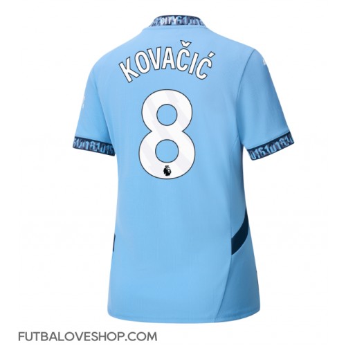 Dres Manchester City Mateo Kovacic #8 Domáci pre Ženy 2024-25 Krátky Rukáv